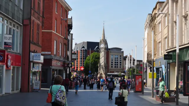 Leicester city centre