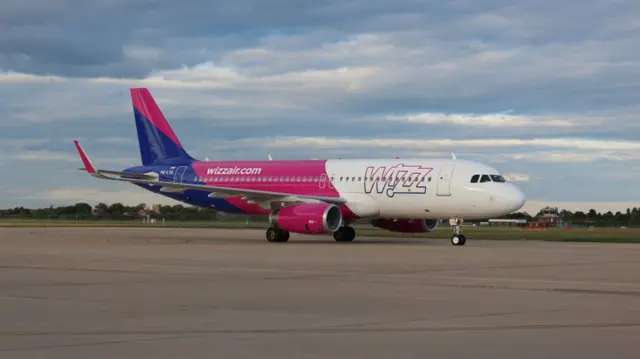 WizzAir plane