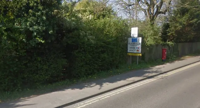 Glenfield street sign