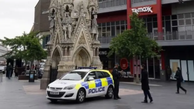 Police in Leicester