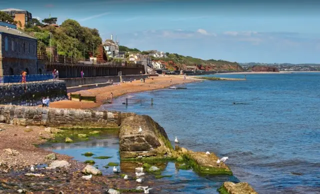 Dawlish coast