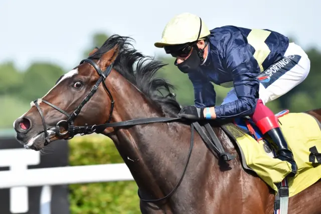 Frankie Dettori at Kempton