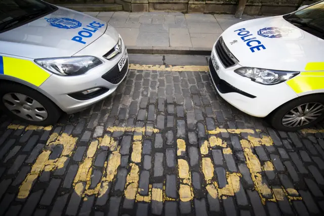 Police Scotland cars