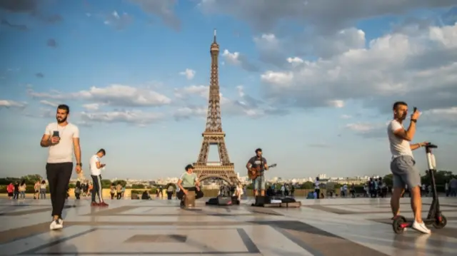 Eiffel Tower in Paris