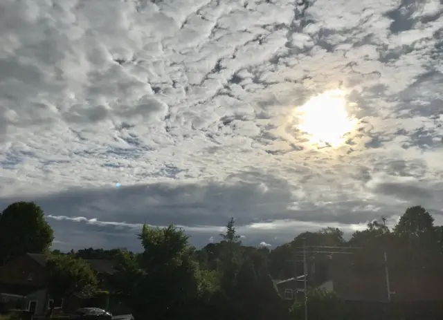 Clouds in Kegworth