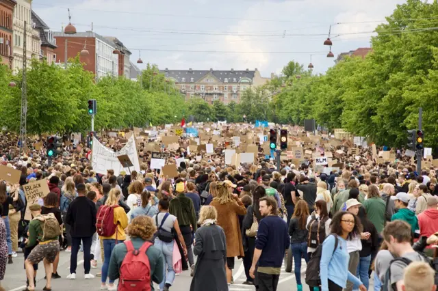 Copenhagen BLM march