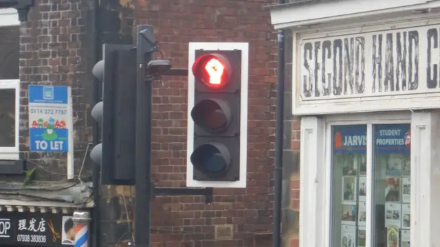 The traffic light