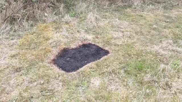 Damage to Lound Lakes nature reserve