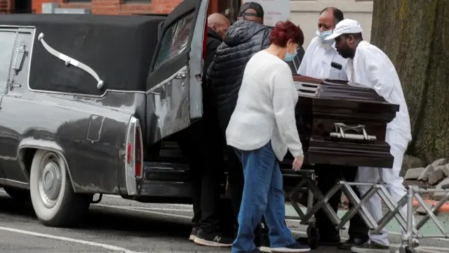 Funeral in New York