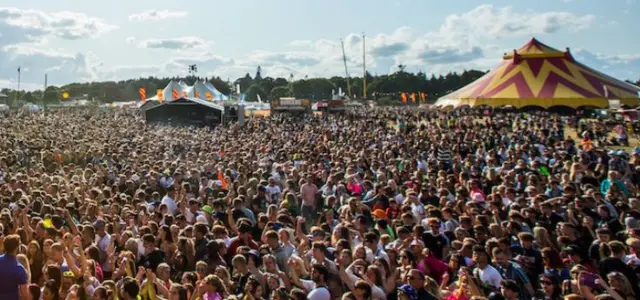 Festival scene