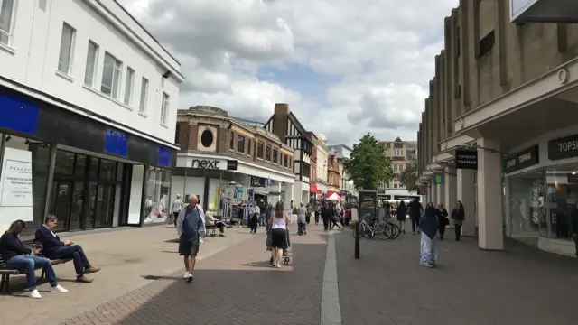 Bedford town centre