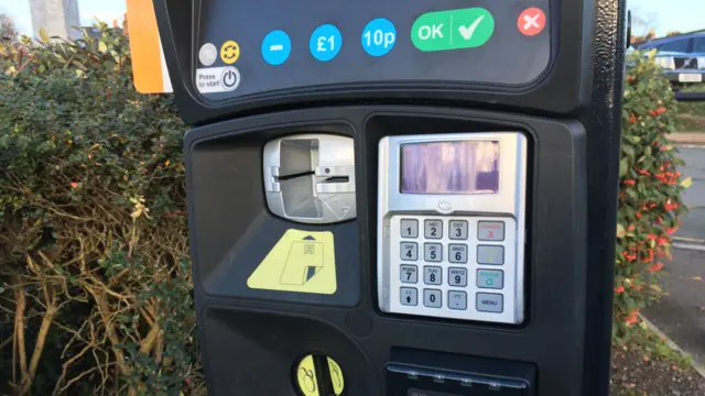 Parking machine