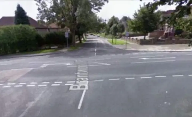 Junction of Haworth Road and Chellow Grange Road