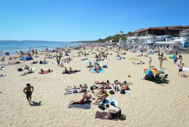 Bournemouth beach