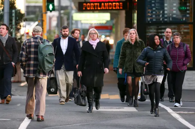 People going to work in New Zealand