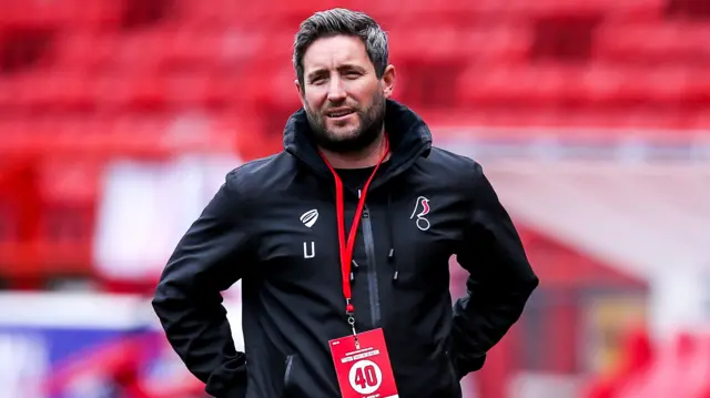 Bristol City head coach Lee Johnson