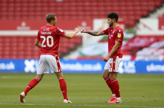 Nottingham Forest celebrate