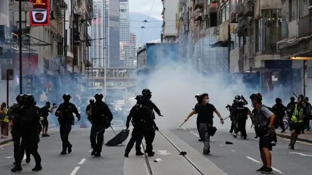 Protests in Hong Kong