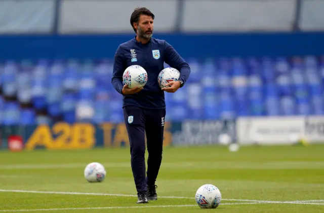 Huddersfield boss Danny Cowley