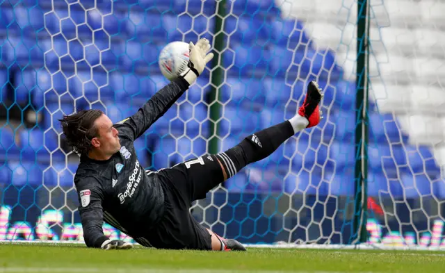 Birmingham keeper Lee Camp