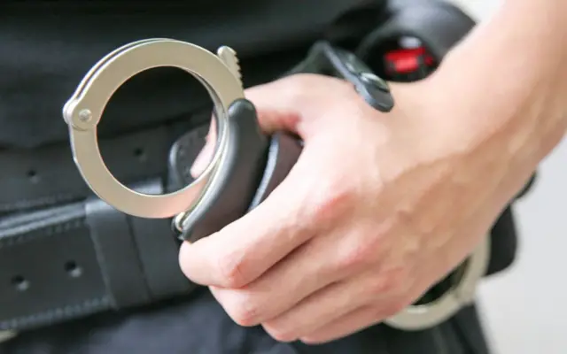 Police handcuffs