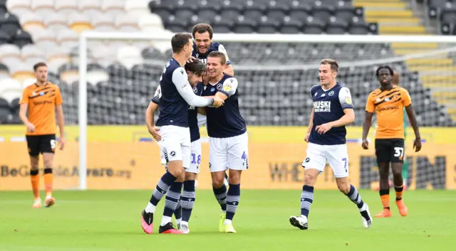 Millwall celebrate