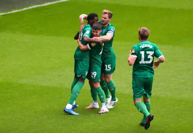 Sheffield Wednesday celebrate