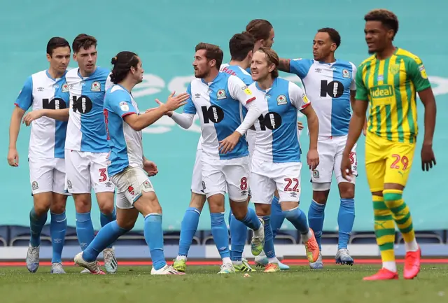 Blackburn celebrate