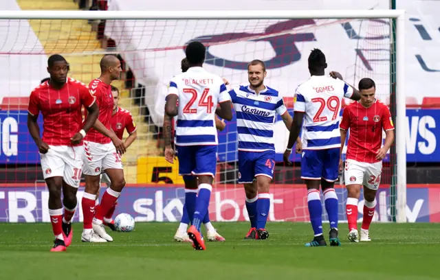 George Puscas celebrates his goal