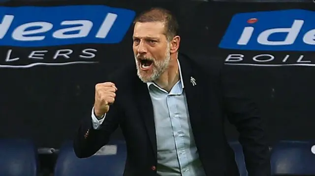 West Brom head coach Slaven Bilic