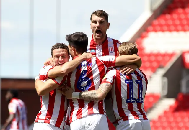 Stoke celebrate