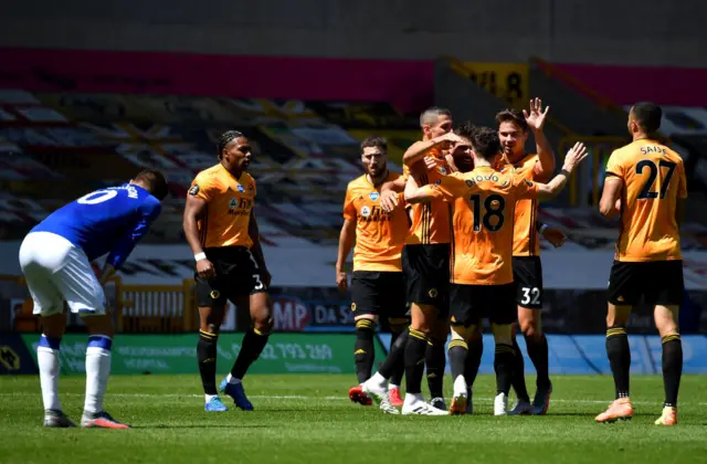 Wolverhampton 3-0 win over Everton