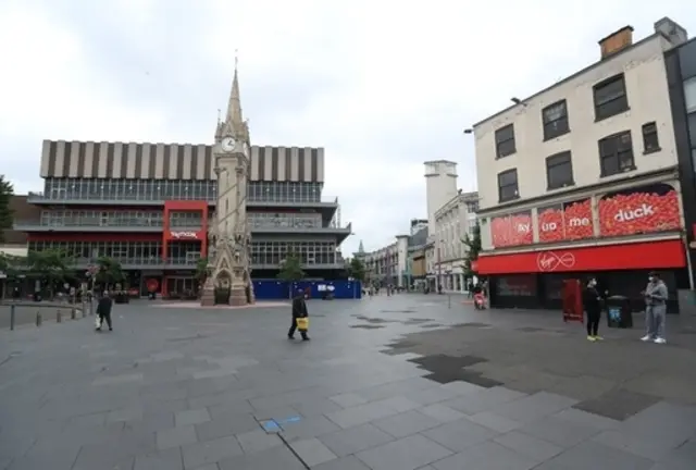 Leicester city centre