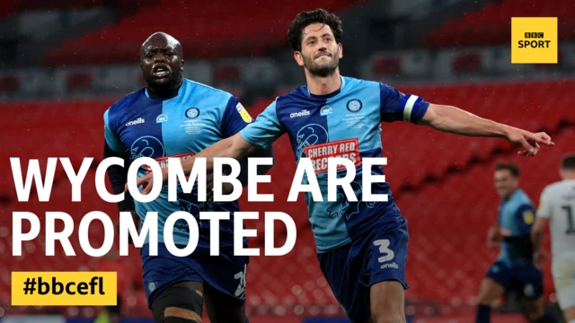 Wycombe are promoted