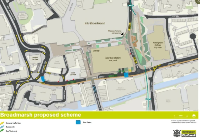 Broadmarsh map