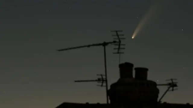 Neowise over Rotherham