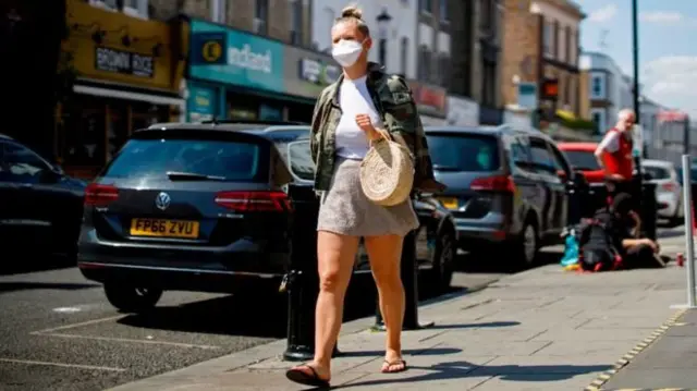 Woman on High Street