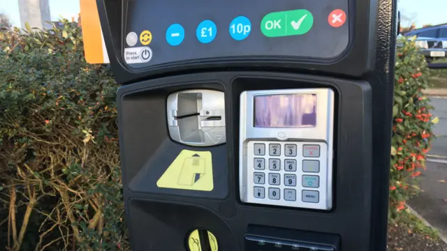 Parking machine