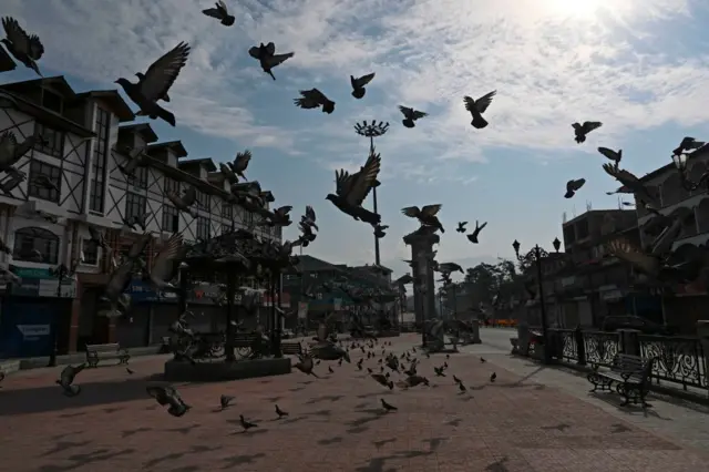 Srinagar in Jammu and Kashmir