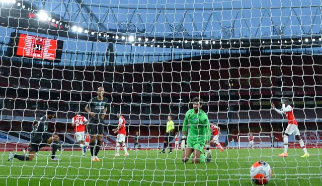 Arsenal score