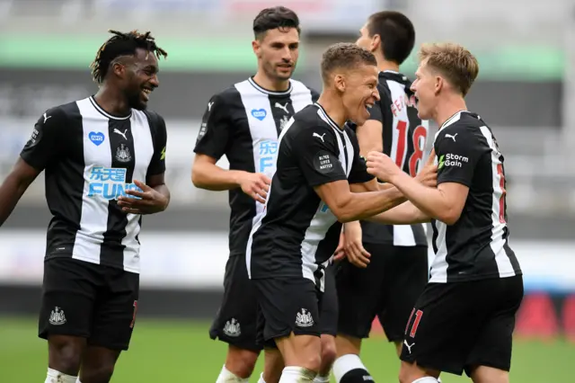 Newcastle celebrate