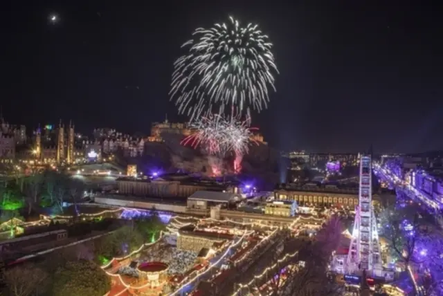 Edinburgh at New Year