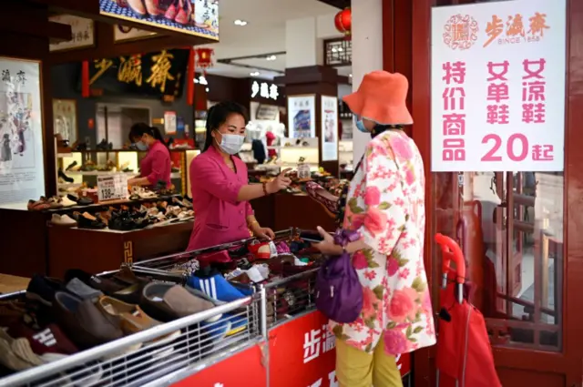 Retail sales in China fell even as the economy emerged from lockdown