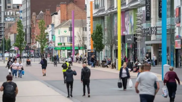 Leicester in lockdown