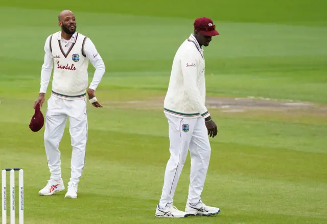 Jason Holder and Roston Chase