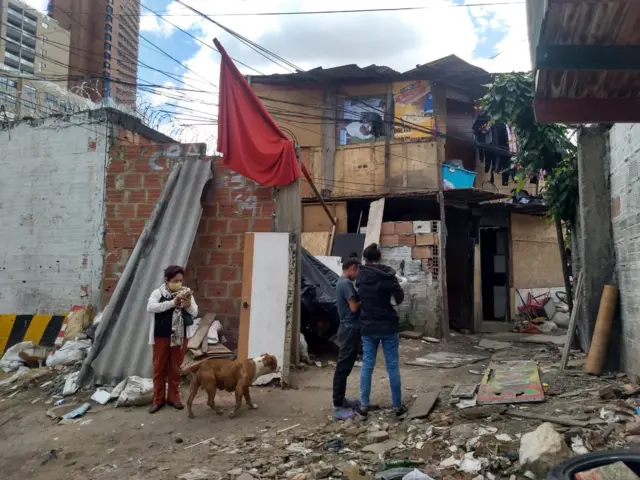 Claudia's neighbourhood in Bogota