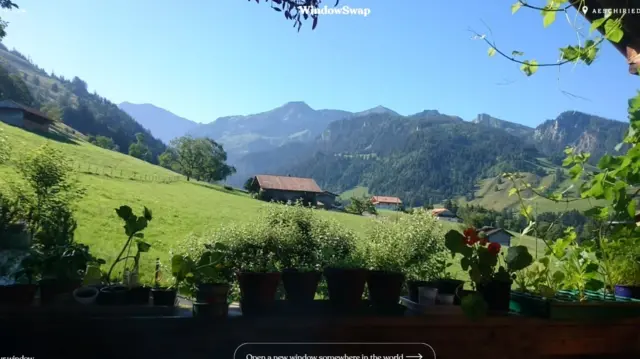 A view of the mountains of Switzerland submitted online