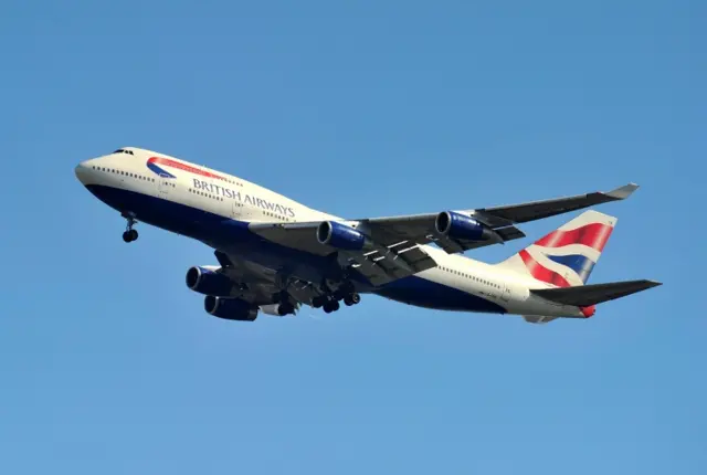 A BA 747