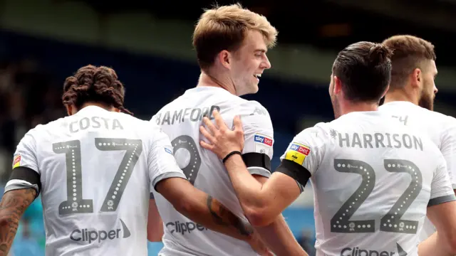 Patrick Bamford after scoring against Barnsley