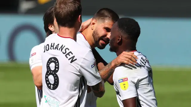 Fulham celebrate